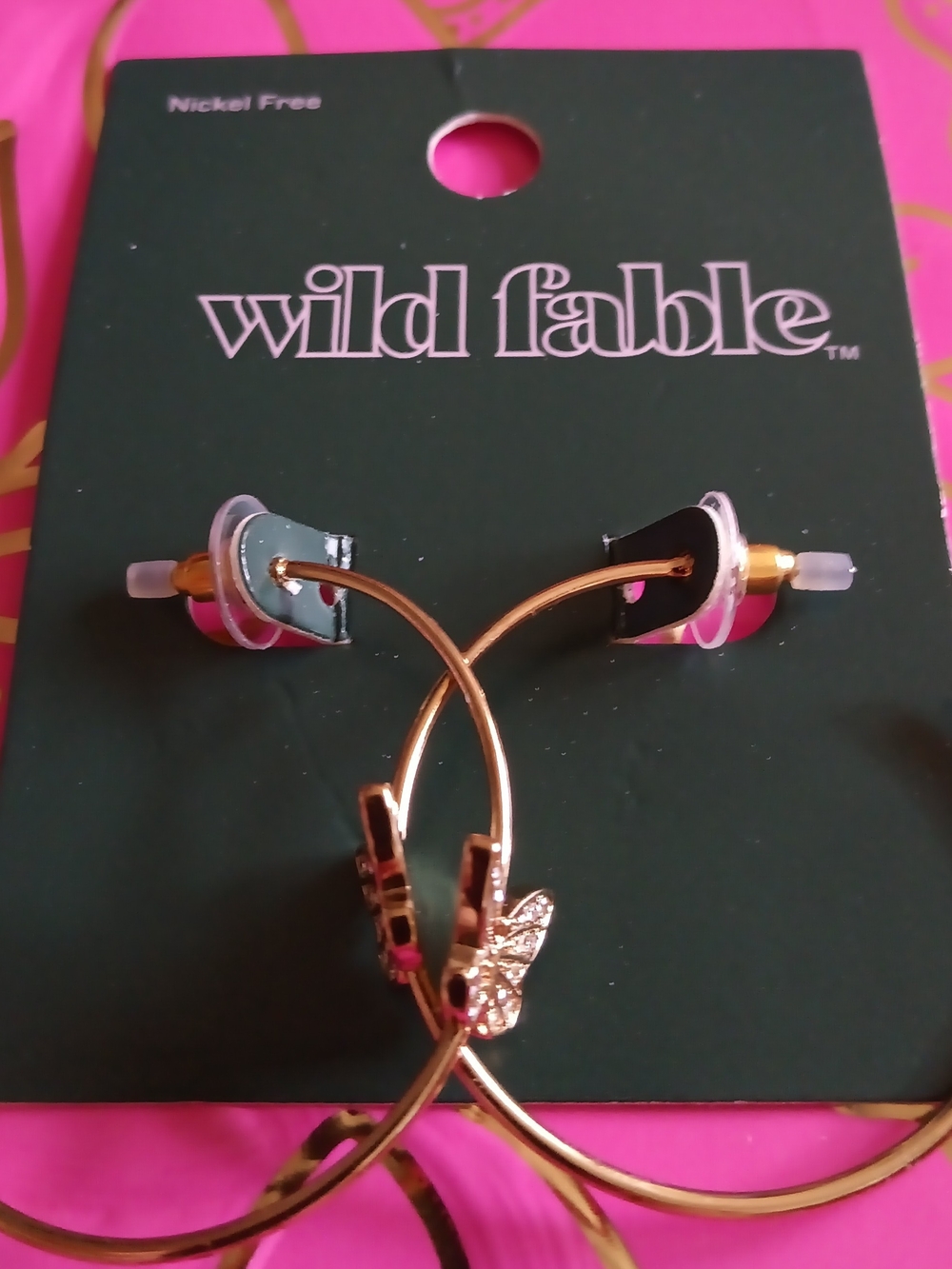 WILD FABLE BUTTERFLY HOOPS